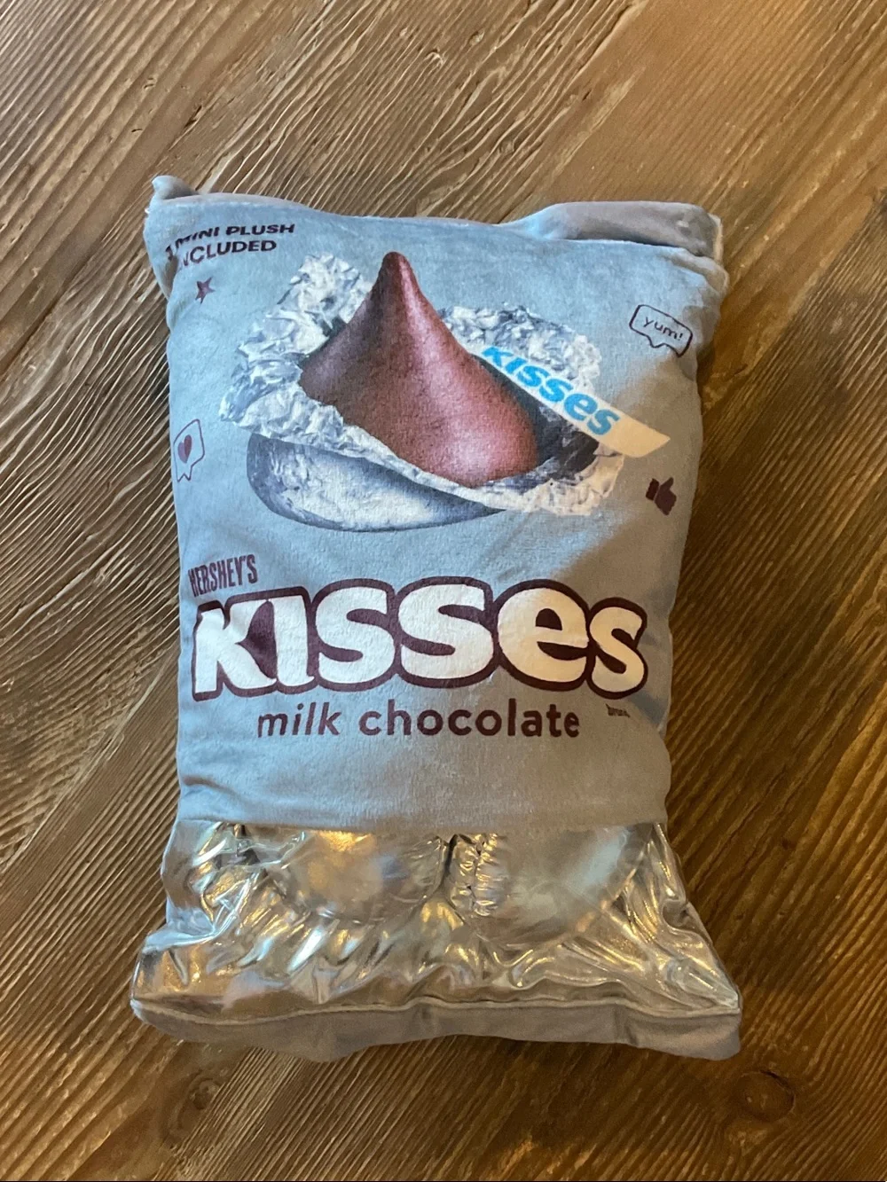 Hershey bag of Kisses Decorative Accent Pillow 8.5”x14”